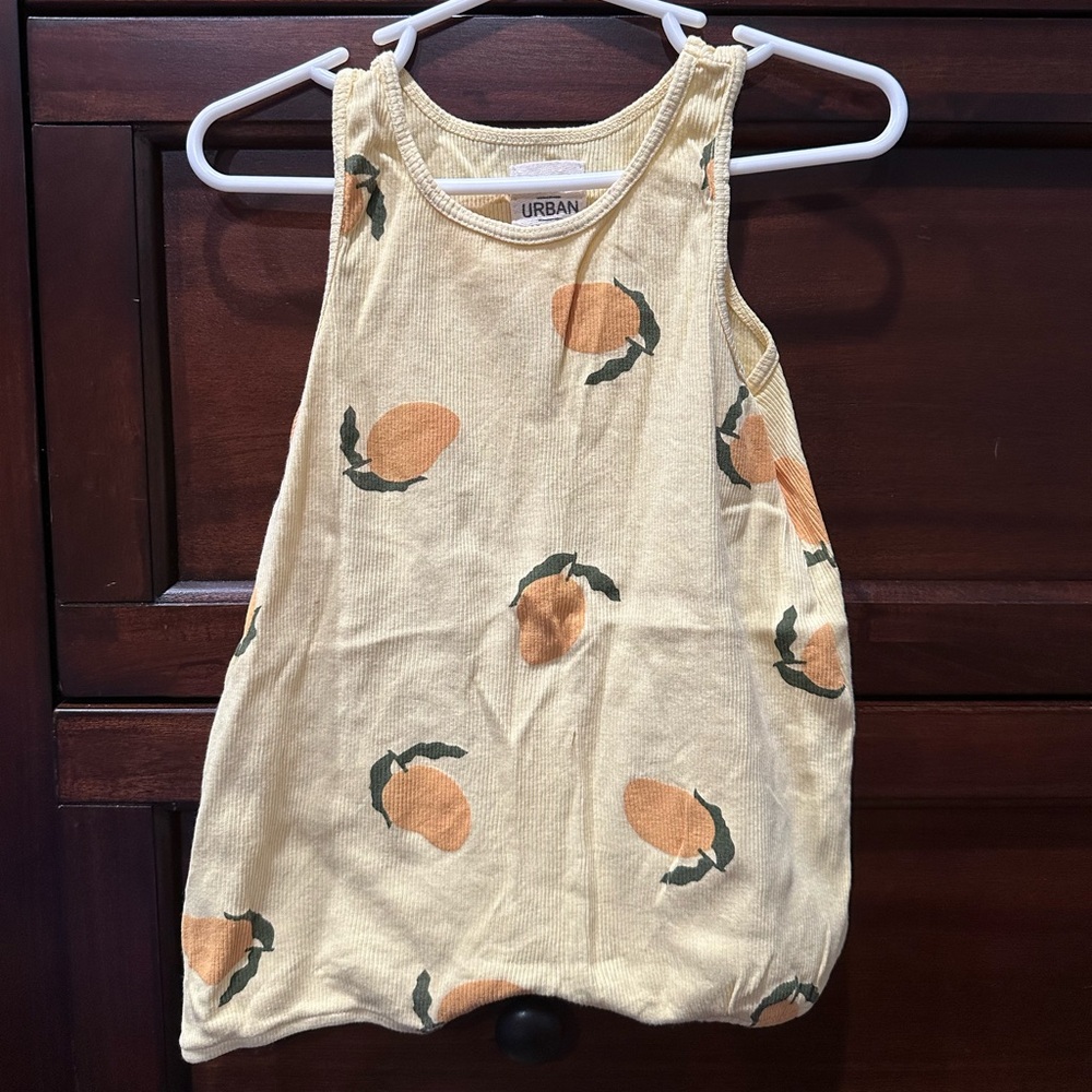 Little Urban Apparel Kids Mango Print Tank Top